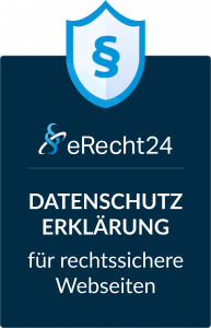 Datenschutz Siegel eRecht24